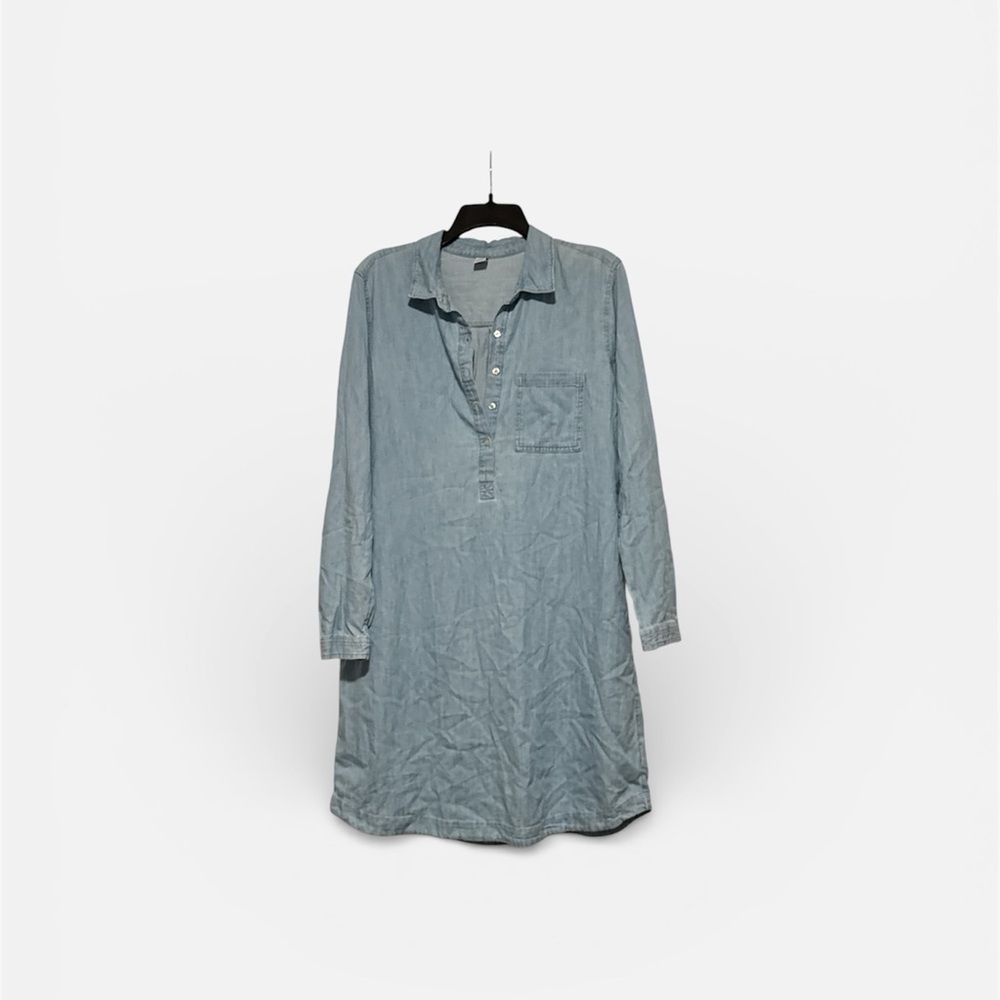 Old Navy Light Blue Long Sleeve Dress